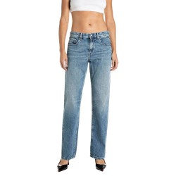 Дънки Replay W001L.000.912279 jeans - Blue (Medium Blue) дънки,мъжки,панталони,дамски,панталони,replay,w001l.000.912279,jeans,blue,(medium,blue)