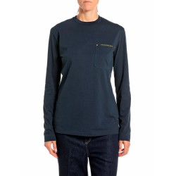 тениска,мъжки,тениски,дамски,тениски,replay,w001y.000.00qmj,long,sleeve,t,shirt,blue,(blueberry)