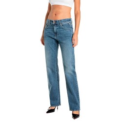 Панталони Replay W0533.000.873257 pants - Blue (Medium Blue) панталони,мъжки,панталони,дамски,панталони,replay,w0533.000.873257,pants,blue,(medium,blue)