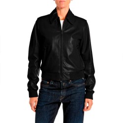 Яке Replay W07OA.000.72463 leather jacket - Black (Black) яке,мъжки,якета,дамски,якета,и,палта,replay,w07oa.000.72463,leather,jacket,black,(black)