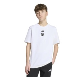 Тениска Adidas Disney Marvel Spider-Man Graphics short sleeve T-shirt - White (White / Black) тениска,мъжки,тениски,дамски,тениски,adidas,disney,marvel,spider,man,graphics,short,sleeve,t,shirt,white,(white,black)