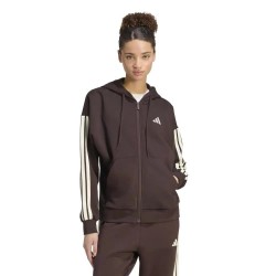поларена,блуза,дамски,блузи,adidas,essentials,3,stripes,fleece,full,zip,sweatshirt,brown,(aurora,coffee,ivory)