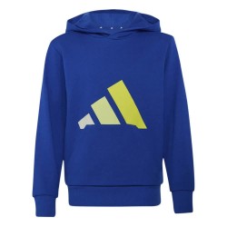 Суичър Adidas Essentials hoodie - Blue (Team Royal Blue / Orbit Grey / Frozen Lemon / Solar Lemon) суичър,детски,блузи,adidas,essentials,hoodie,blue,(team,royal,blue,orbit,grey,frozen,lemon,solar,lemon)