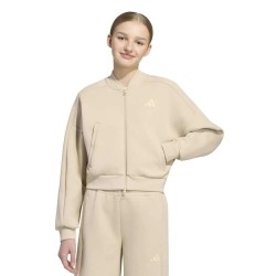 блуза,детски,блузи,adidas,future,icons,3,stripes,full,zip,sweatshirt,beige,(khaki,three,crystal,linen)