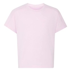 детска,тениска,мъжки,тениски,дамски,тениски,adidas,girls,short,sleeve,t,shirt,pink,(clear,pink)