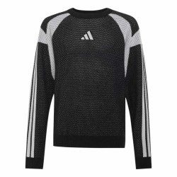 блуза,детски,блузи,adidas,house,of,tiro,knitted,crew,sweatshirt,black,(black,white)