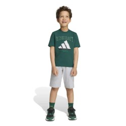 Adidas Minecraft T-Shirt set - Green (Collegiate Green) детски,екипи,adidas,minecraft,t,shirt,set,green,(collegiate,green)