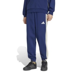 Анцуг Adidas Seasonal Essentials Colorblock Fleece joggers - Blue (Dark Blue / Wonder Alumina / Off White) анцуг,мъжки,панталони,дамски,панталони,adidas,seasonal,essentials,colorblock,fleece,joggers,blue,(dark,blue,wonder,alumina,off,white)