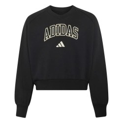 Блуза Adidas Seasonals Collegiate Typography V-Neck sweatshirt - Black (Black / Off White) блуза,детски,блузи,adidas,seasonals,collegiate,typography,v,neck,sweatshirt,black,(black,off,white)