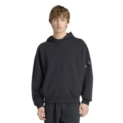 блуза,мъжки,пуловери,adidas,soft,lux,full,zip,sweatshirt,black,(black)