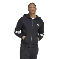 блуза,мъжки,пуловери,adidas,stadium,3,stripes,full,zip,sweatshirt,black,(black)