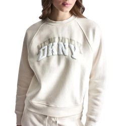 Тениска DKNY New York short sleeve T-shirt - White (Eggnog) тениска,мъжки,тениски,дамски,тениски,dkny,new,york,short,sleeve,t,shirt,white,(eggnog)