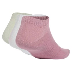 чорапи,мъжки,чорапи,дамски,чорапи,adidas,thin&light,essentials,low,cut,no,show,socks,3,pairs,multicolor,(magic,mauve,white,halo,green)
