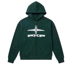 блуза,мъжки,пуловери,project,x,paris,2534000,full,zip,sweatshirt,green,(forest,green)