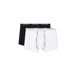 Боксерки Emporio armani EM000254_AF25056 Trunk boxers 2 units - Multicolor (Black / White) боксерки,мъжко,бельо,emporio,armani,em000254,af25056,trunk,boxers,2,units,multicolor,(black,white)