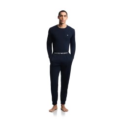 пижама,мъжки,пижами,emporio,armani,em000610,af25017,long,sleeve,pyjama,blue,(navy)