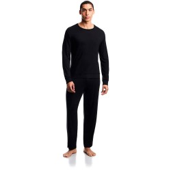 пижама,мъжки,пижами,emporio,armani,em003373,af25031,long,sleeve,pyjama,black,(black)