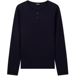 Тениска Emporio armani EW004640_AF25555 long sleeve T-shirt - Black (Black) тениска,мъжки,тениски,дамски,тениски,emporio,armani,ew004640,af25555,long,sleeve,t,shirt,black,(black)