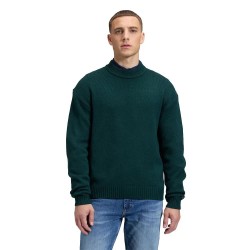 Блуза Lee 112386284 Crew Relaxed Fit sweatshirt - Green (Ponderosa Pine) блуза,мъжки,пуловери,lee,112386284,crew,relaxed,fit,sweatshirt,green,(ponderosa,pine)