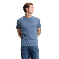 Тениска Lee Patch Logo Regular Fit short sleeve T-shirt - Blue (Bering Sea) тениска,мъжки,тениски,дамски,тениски,lee,patch,logo,regular,fit,short,sleeve,t,shirt,blue,(bering,sea)
