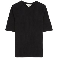 тениска,мъжки,тениски,дамски,тениски,lee,rib,slim,fit,short,sleeve,t,shirt,black,(black)
