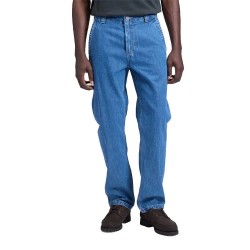 Панталони тип чино Lee Workwear Loose Straight Fit chino pants - Blue (Vintage Wear) панталони,тип,чино,мъжки,панталони,дамски,панталони,lee,workwear,loose,straight,fit,chino,pants,blue,(vintage,wear)