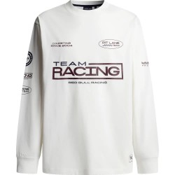 Тениска Red bull racing Square Team long sleeve T-shirt - White (Off White) тениска,мъжки,тениски,дамски,тениски,red,bull,racing,square,team,long,sleeve,t,shirt,white,(off,white)