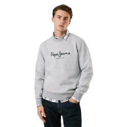 Блуза Pepe jeans Macbeth Melange sweatshirt refurbished - Grey (Marl Grey) блуза,мъжки,пуловери,pepe,jeans,macbeth,melange,sweatshirt,refurbished,grey,(marl,grey)