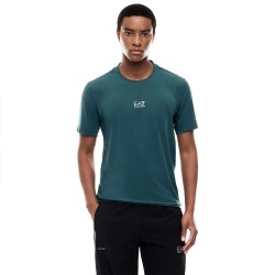 Тениска EA7 EMPORIO ARMANI 7M002148_AF24495 short sleeve T-shirt - Blue (Sea Moss) тениска,мъжки,тениски,дамски,тениски,ea7,emporio,armani,7m002148,af24495,short,sleeve,t,shirt,blue,(sea,moss)