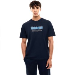 Тениска EA7 EMPORIO ARMANI 7M002415_AF10375 T-shirt - Blue (Blue) тениска,мъжки,тениски,дамски,тениски,ea7,emporio,armani,7m002415,af10375,t,shirt,blue,(blue)