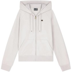 Блуза EA7 EMPORIO ARMANI 7W000458_AF13135 full zip sweatshirt - White (Blue) блуза,дамски,блузи,ea7,emporio,armani,7w000458,af13135,full,zip,sweatshirt,white,(blue)