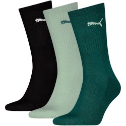 Чорапи Puma Sport socks 3 pairs - Multicolor (Green / Soft Grass / Black) чорапи,мъжки,чорапи,дамски,чорапи,puma,sport,socks,3,pairs,multicolor,(green,soft,grass,black)