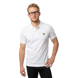 дамски,блузи,с,яка,мъжки,блузи,с,яка,lyle,&,scott,popcorn,jacquard,short,sleeve,polo,white,(white)