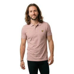 Lyle & scott SP400VOGT short sleeve polo - Pink (Pink Grapefruit) дамски,блузи,с,яка,мъжки,блузи,с,яка,lyle,&,scott,sp400vogt,short,sleeve,polo,pink,(pink,grapefruit)