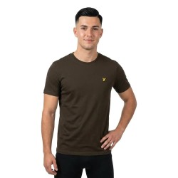 тениска,мъжки,тениски,дамски,тениски,lyle,&,scott,ts400vogt,short,sleeve,t,shirt,brown,(ebony)