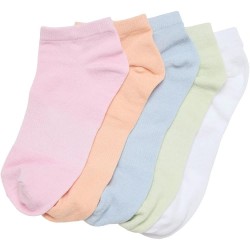 Чорапи Urban classics TB1470 socks 5 pairs - Multicolor (Blushed Rose / Soft Apricot / Freeze Blue / Light Mint / White) чорапи,мъжки,чорапи,дамски,чорапи,urban,classics,tb1470,socks,5,pairs,multicolor,(blushed,rose,soft,apricot,freeze,blue,light,mint,white)