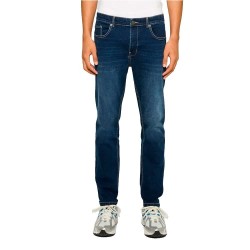 Дънки Urban classics TB8456 Slim Fit jeans - Blue (Mid Deep Blue Washed) дънки,мъжки,панталони,дамски,панталони,urban,classics,tb8456,slim,fit,jeans,blue,(mid,deep,blue,washed)