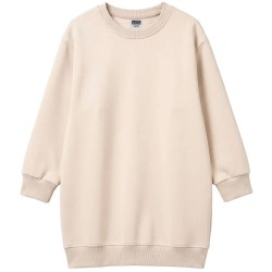 Рокля Urban classics UCK8565 long sleeve dress - Beige (White Sand) рокля,дамски,поли,и,рокли,urban,classics,uck8565,long,sleeve,dress,beige,(white,sand)