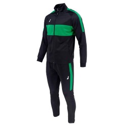 Анцуг Joluvi Ambi tracksuit - Black (Black/Green) анцуг,детски,анцузи,joluvi,ambi,tracksuit,black,(black,green)