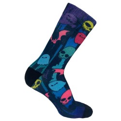 Чорапи Joluvi Funky 25 crew socks - Blue (Print 05) чорапи,мъжки,чорапи,дамски,чорапи,joluvi,funky,25,crew,socks,blue,(print,05)