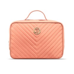 специфични,козметични,продукти,gillian,jones,2,room,traincase,coral,beauty,accessories,set,orange,(coral)