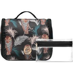 Gillian jones Spa Hang Up Palm Print beauty accessories set - Brown (Green / Multicolor) специфични,козметични,продукти,gillian,jones,spa,hang,up,palm,print,beauty,accessories,set,brown,(green,multicolor)