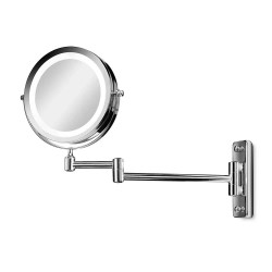 специфични,козметични,продукти,gillian,jones,wall,led,x10,makeup,mirror,silver,(silver)