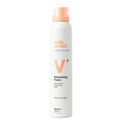 Milk shake Lifestyling Volumizing Foam 200ml Hair Mousse - Clear (White) хигиена,коса,milk,shake,lifestyling,volumizing,foam,200ml,hair,mousse,clear,(white)