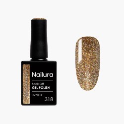 Nailura 318 10 ml nail polish - Golden (Gold) специфични,козметични,продукти,nailura,318,10,ml,nail,polish,golden,(gold)