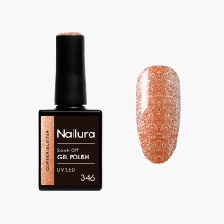 Nailura 346 10 ml nail polish - Orange (Copper) специфични,козметични,продукти,nailura,346,10,ml,nail,polish,orange,(copper)
