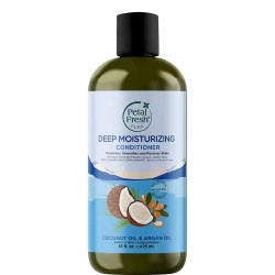 хигиена,коса,petal,fresh,pure,coconut,&,argan,475,ml,conditioner,clear,(green,white)