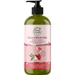 Petal fresh Pure Rose & Honeysuckle 475 ml Shower Gel - Clear (Rose / Pink) хигиена,тяло,petal,fresh,pure,rose,&,honeysuckle,475,ml,shower,gel,clear,(rose,pink)