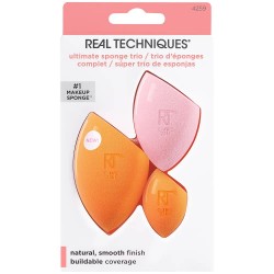 Real techniques Ultimate Trio Orange/Rosa makeup sponge - Clear (Orange / Pink) специфични,козметични,продукти,real,techniques,ultimate,trio,orange,rosa,makeup,sponge,clear,(orange,pink)