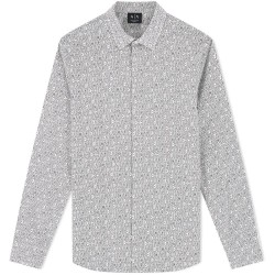 Риза с дълъг ръкав Armani exchange XM000625_AF13184 long sleeve shirt - Grey (Off White Macro Logo AOP) риза,с,дълъг,ръкав,дамски,ризи,мъжки,ризи,armani,exchange,xm000625,af13184,long,sleeve,shirt,grey,(off,white,macro,logo,aop)